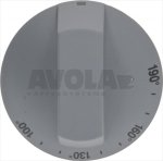 DREHKNOPF GRAU ø 70 mm 100-190°C