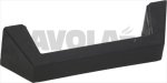 GRIFF AUS KUNSTSTOFF 123 mm SCHWARZ