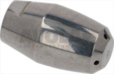 Astoria Dampfdüse Edelstahl M10 - 4 Löcher
