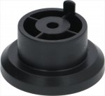 FUSS AUS KUNSTSTOFF ø 45x22 mm