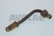Rohr BFC ROYAL Wäremtauscher oben links (8l Kessel)