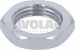 elektra lock nut chrome
