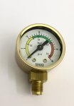 Zacconi Manometer Messing