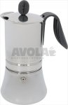 MOKA LADY 10 TASSEN GAT EDELSTAHL