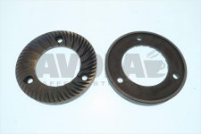 Original Macap / Elektra Mahlscheiben-Paar – Ø74 mm – 4M121