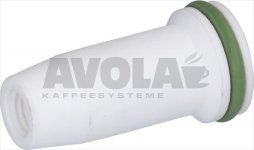 Rocket Keramik Ersatz Kollektor mit Dichtung – 51 mm – Appartamento / Giotto / Mozzafiato