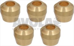 DOPPELKEGEL FÜR ROHR ø 6 mm - 5 pz