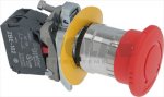 HALTDRUCKKNOPF PILZFÖRMIG ROT