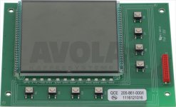 ELEKTRONISCHE PLATINE DISPLAY/TASTATUR