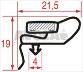 STECKDICHTUNG 1564x720 mm