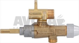 RUBINETTO GAS GPEL20R