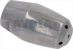 DAMPFDÜSE EDELSTAHL M10 5-LOCH