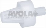 Tankfilter Partikelfilter Anschluss für Silikonschlauch ø 6 mm