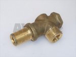 Anschlussfitting für Wassersstandsglas unten