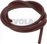 SILIKONSCHLAUCH BRAUN ø 3x7 mm