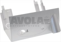Gaggia rechte Abdeckung silber