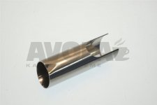 TUBO INOX M5D BRILLANTATO