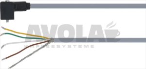 Shielded cable and connector for EXV, IP