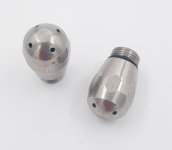 BFC Dampfdüse 4-Loch Außengewinde Ø 1,2mm (1 Stück) M8,5x0,75