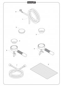 ECM Barista A2 Siebträger Explosionszeichnung
