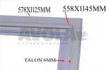 GUARNIZIONE PORTA POLAR WHITE (552X1116)