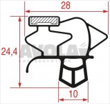 STECKDICHTUNG 1481x625 mm