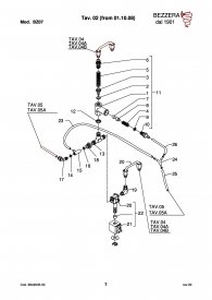 Bezzera BZ07 PID Expansionsventil von 01.10.2008 Explosionszeichnung