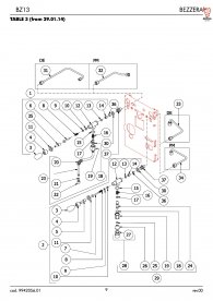 Bezzera BZ13 Dampf Wasser Ventil von 29.01.2014 Explosionszeichnung