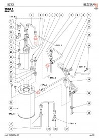 Bezzera BZ13 DE Wärmetauscher Explosionszeichnung