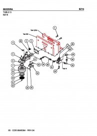 Bezzera BZ16 Brühgruppe Magnetventil Explosionszeichnung