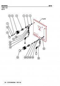 Bezzera BZ16 Wasser Dampf Ventile Explosionszeichnung