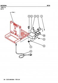 Bezzera BZ16 Elektronik Explosionszeichnung
