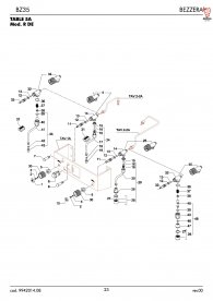 Bezzera Bz35 Mod. R DE Dampf Wasser Ventile Explosionszeichnung