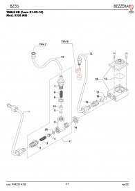 Bezzera Bz35 Flowmeter von 01.02.2010 Explosionszeichnung
