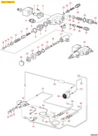 Grimac Twenty Füllventil Block Explosionszeichnung