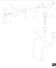 La Pavoni Cellini Classic Wasser Dampf Ventil Explosionszeichnung La Pavoni Cellini Classic Wasser Dampf Ventil Explosionszeichnung