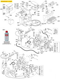 Gaggia Syncrony Logic Ex1 Explosionszeichnung Gaggia Syncrony Logic Ex1 Explosionszeichnung