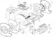 Saeco Idea Gehäuse Explosionszeichnung
