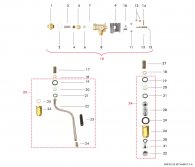 Iberital IB7 Dampfventil Heisswasserventil neue Version Fast response Explosionszeichnung Iberital IB7 Dampfventil Heisswasserventil neue Version Fast response Explosionszeichnung