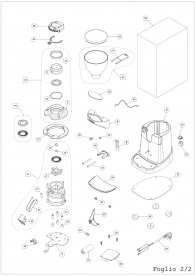 Ceado E37j Kaffeemühle Ersatzteile Explosionszeichnung