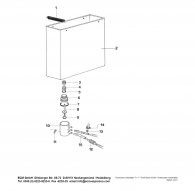 ECM Technika II  Mechanika Profi Wassertank Explosionszeichnung
