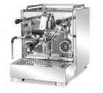 Torre Mariuccia Espressomaschine Dualboiler mit PID und Rotationspumpe - schwarze Griffe