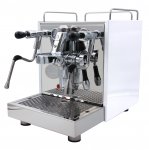 ECM 82264 Mechanika IV Profi White Edition Espressomaschine mit Rotationspumpe - Festwasser und Tankbetrieb möglich weiß