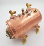 SAB Kessel Jolly kompakt vormontiert inkl. Heizung 2500W Boiler Kupfer