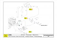 BFC Lira Pumpe Pressostat Manometer Explosionszeichnung