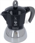 MOKA INDUCTION 4 TASSEN SCHWARZ BIALETTI