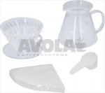 KIT KAFFEEKANNE HARIO 600 ml