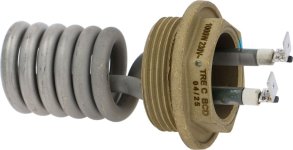 Stone Heizung Heizkörper 1 1/4 Zoll 230V 1000W