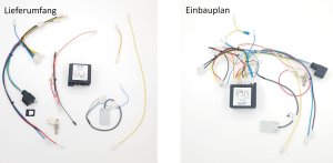 ACM Kompletter Kabelsatz Homey Shot timer inkl. Elektronik Pro.El.Ind 10.14.0048