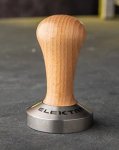 TAMPER Ø58.5 EDELSTAHL/HOLZ